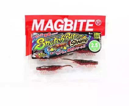 Harimitsu Magbite MBW06 Креветки Snatch 2,5 дюйма, 6 шт. в упаковке 10 шт. (6560)