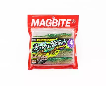 Harimitsu Magbite MBW06 Креветки Snatch 4 дюйма, 4 шт. в упаковке 12 шт. (7239)