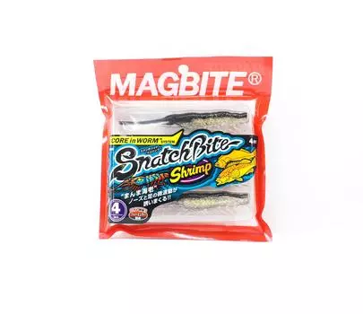 Harimitsu Magbite MBW06 Креветки Snatch 4 дюйма, 4 шт. в упаковке 08 (5136)