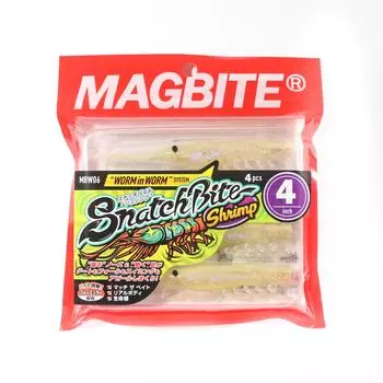 Harimitsu Magbite MBW06 Snatch Shrimp 4 Inch 4 per pack 03 (5082)