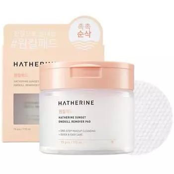 Harin Sunset One Kill Remover Pad, 170мл, 1 Известная корейская косметика, популярные продукты