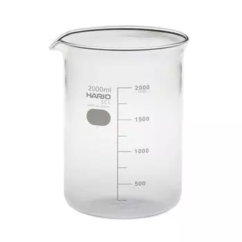 HARIO B-2L-H32 Beaker, 6.8 fl oz (2,000 ml), Made in Japan