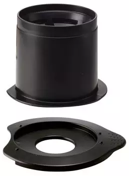 HARIO Cafe Old Dripper Single Person Paperless Coffee Dripper Black CFOD-1B чёрный