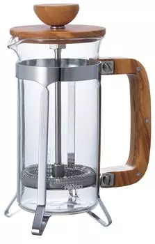 HARIO Cafe Press Деревянный пресс для кофе и чая на 2 персоны Multi & CPSW-2-OV