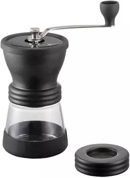 HARIO Coffee Mill Black Ceramic Skeleton N, Gift or Present, Model MSCSN-2-B