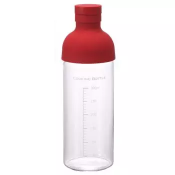 HARIO Cooking Bottle 300ml Red Made in Japan CKB-300-R