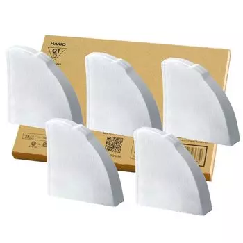 Hario Фильтр для кофе V60 на 1-2 чашки, 200 шт., набор из 40 шт. x 5 шт.