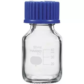 Hario Флакон с винтовой крышкой 50 мл термостойкий NBO-50-SCI