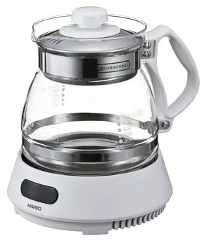HARIO Glass Microcomputer Decoction N White Decoction with Timer HMJN-1000-W