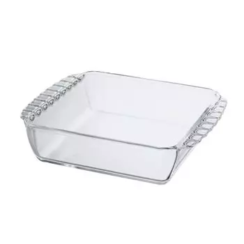 Hario Heat Resistant Glass Square Plate