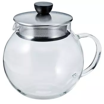 HARIO Jumping Leaf Pot S Practical Capacity 600ml Heat Resistant Glass Teapot JPS-60-HSV