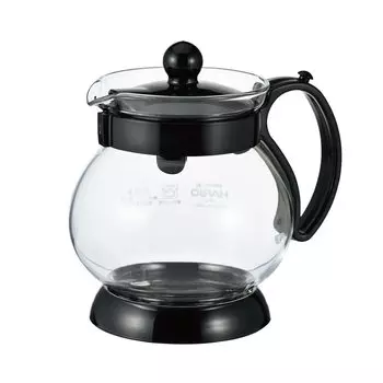 HARIO Jumping Leaf Практичная емкость 350 мл Черный Сделано в Японии P 350 JPP-35-B чёрный