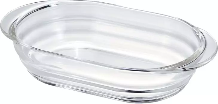 HARIO Made in Japan Glass Gratin Dish 600ml BUONO kitchen Clear Heat-resistant HGZO-60-BK чистый