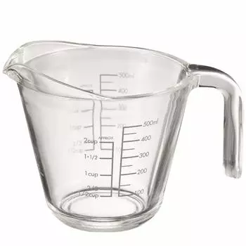 HARIO Measuring Cup 500 Practical Capacity 500ml Gray Made in Japan MJP-500-GR