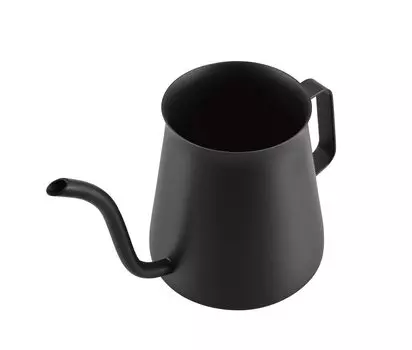 HARIO Mini Drip Kettle Практичная емкость 300 мл Черный нержавеющая сталь Кофейный ручной капельный чайник MDK-300-MB чёрный