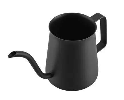 HARIO Mini Drip Kettle Практичная емкость 500 мл Черный нержавеющая сталь Кофейный ручной капельный чайник MDK-500-MB чёрный