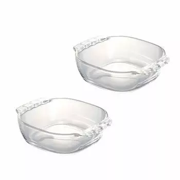 HARIO Набор жаростойких форм для запеканки, 2 шт., емкость для воды 400 мл HGZ-2012