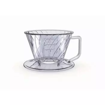 HARIO Pegasus Dripper 01 Прозрачная капельница для кофе на 1–2 чашки, сделано в Японии PED-01-T