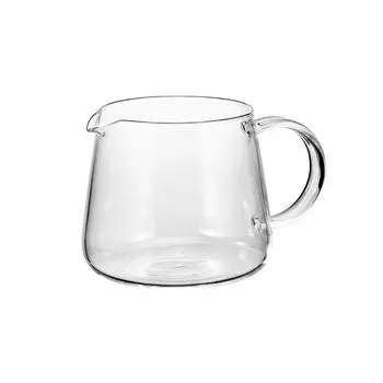 HARIO V60 Barista Server 360 Прозрачный, 360 мл, на 1–3 чашки, можно использовать в микроволновой печи, Япония VBS-36