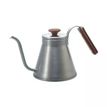 HARIO V60 чайник для капельного кипячения древесины практичная емкость 800 мл прямая совместимость серебро подарок подарок огонь/IH VKW-120-HSV