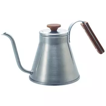 HARIO V60 чайник для капельного кипячения древесины практичная емкость 800 мл прямая совместимость серебро подарок подарок огонь/IH VKW-120-HSV серебряный