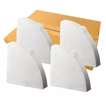 HARIO V60 Coffee Filter for 1 to 4 Cups, 160 Pieces, 40 Pieces x 4 Piece Set, Original Set, Made in Japan, FSC Certified Product, Paper 02 W, White, V