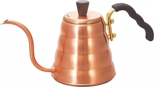 Чайник капельный HARIO V60 Vono практичный емкость 700 мл Открытый огонь OK Copper Сделано в Японии Подарок [VKBR-90-CP]