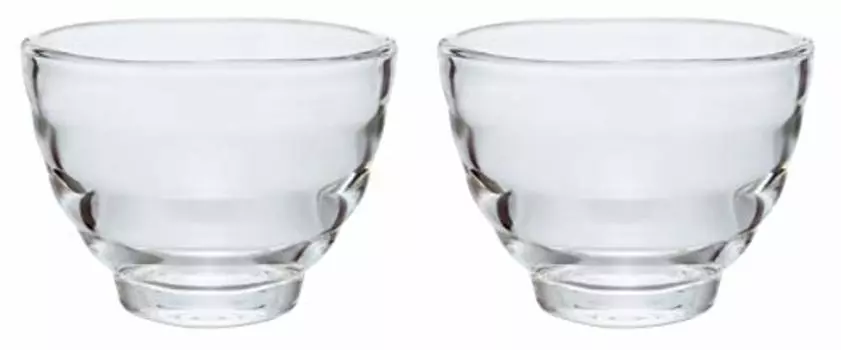 Hario Yunomi Tea Cup Set, 170ml, Clear