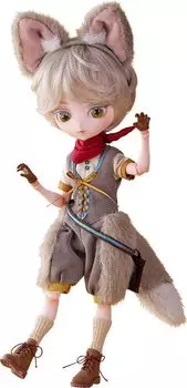 Harmonia bloom Zuckerl Gentle Wolf non-scale cloth & magnet & plastic painted movable figure