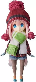 Harmonia humming Nadeshiko Kakamigahara painted movable figure Yurucamp non-scale