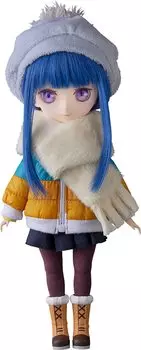 Harmonia humming Rin Shima painted movable figure Yurucamp non-scale