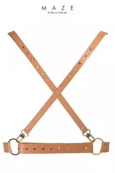 Harness X brown - Maze TU прозрачный