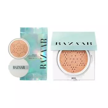 Harper s Bazaar Skin Fit Luminous Sun Cushion Original + Refill SPF50+, 1 set