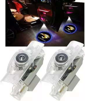 Harrier Car Courtesy Lamp 30 Series 60 Series 80 Series Toyota Harrier Car LED Logo Projection Door Welcome Light