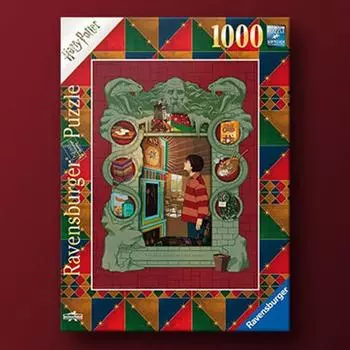 Гарри Поттер Тайная комната Пазл Ravensburger 1000 элементов, популярная корейская настольная игра