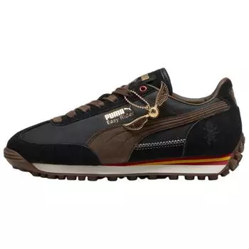 HARRY POTTER x PUMA Easy Rider Противоскользящие Износостойкие Кеды с Низким Верхом Повседневные Мужские Черные Коричневые 38