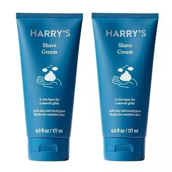 Harry s Shaving Cream - Men s with Eucalyptus 2 Pack 170g 6oz 110817
