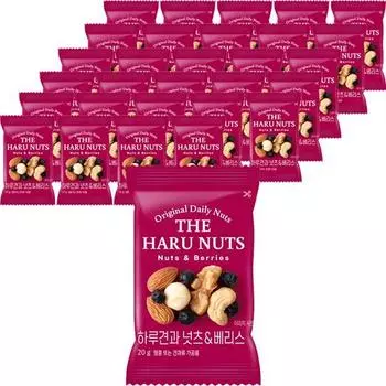 Haru Nuts & Berries, 20 г, 30 шт., корейские орехи