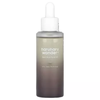 Haruharu, Wonder®, масло для лица с черным рисом, 1 жидкая унция (30 мл)