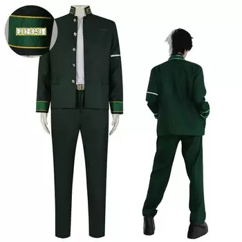 Харука Сакура Косплей Wind Chime High Junhi Hajime Kyotaro Akihiko Urui Косплей Костюм Хэллоуин Рождественский Подарок Аниме Фестиваль [Pawpaw] Костюм,