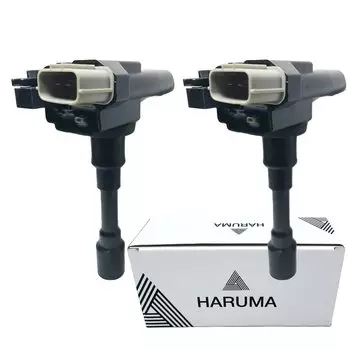 [HARUMA] Катушка зажигания для Suzuki Комплект из 2 штук 3-контактный Jimny Sierra Swift Escudo Height 15cm, width 9.5cm,