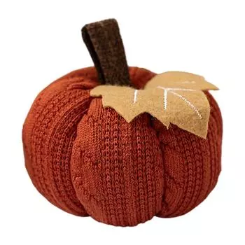 - Harvest Crochet Pumpkin Decor Осенние вязаные тыквы для осенней свадьбы (Оранг