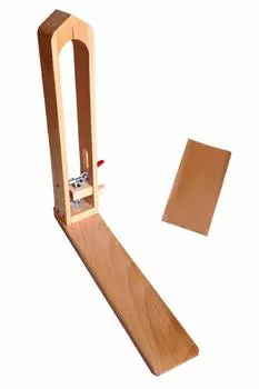 Harvestmart Stitching Tree Racing Pony Кожаные ремесленные инструменты Кожаные инструменты Ручная работа Новозеландские деревянные коричневый