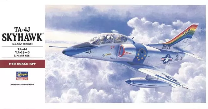 HAS07243 1:48 Hasegawa TA-4J Skyhawk, ВМС США [НАБОР ДЛЯ СБОРКИ МОДЕЛЕЙ]