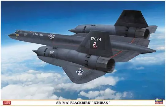 Хасэгава Блэкберд 1/72 SR-71A ИЧИБАН
