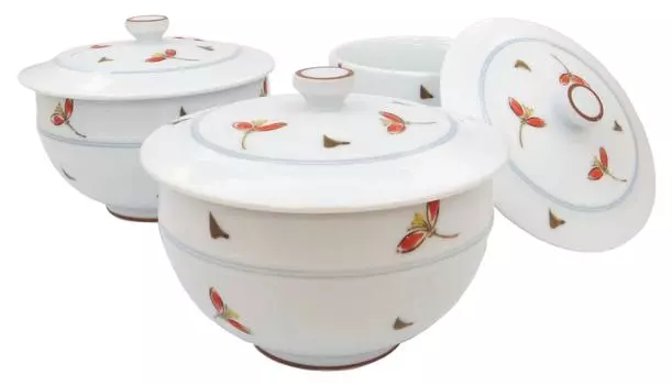 Hasami Shigeyama set of flower scent ware, kiln, 3, 370632-3