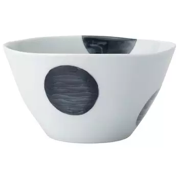 Hasami ware bowl plate capacity 950ml soap gray microwave safe dishwasher safe 25352 approx.