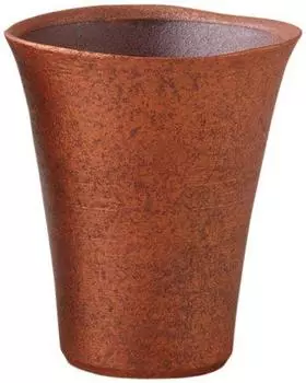 Hasami ware bronze goblet pair wooden 11476 (in box)