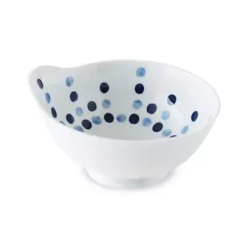 Hasami ware CtoC JAPAN Slightly larger small bowl with handle Myrle x D13 x H7 440 W14.5 (cm) (cc)