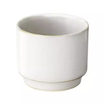 Hasami Ware Earthenware Tea Cup Hare Toke White Estimated Capacity 100ml Made in Japan Boxed For Guests Diameter 7cm x Height 6cm &NE NST-324-WH